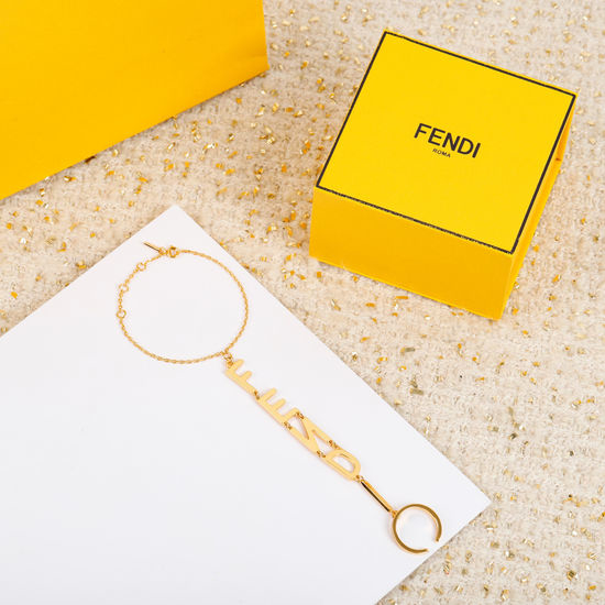 Fendi Simple Elegant Stackable Ring Set Premium Quality