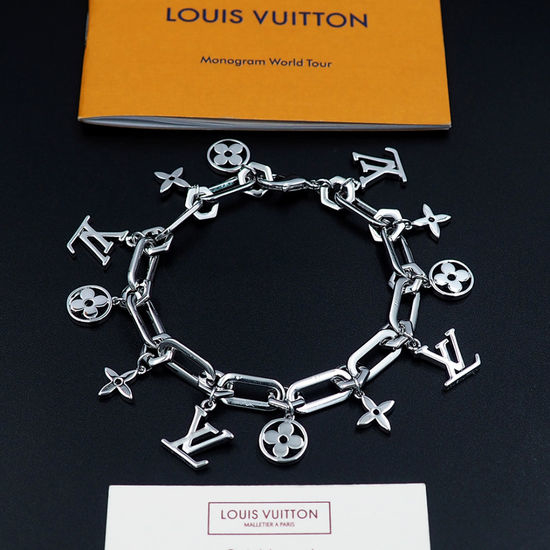 Louis Vuitton LV Floral Letter Bracelet