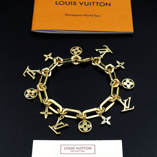 Louis Vuitton LV Floral Letter Bracelet