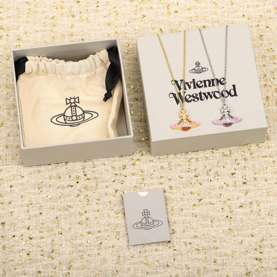 Vivienne Westhood Shiny Crystal Stud Earrings with Timeless Design