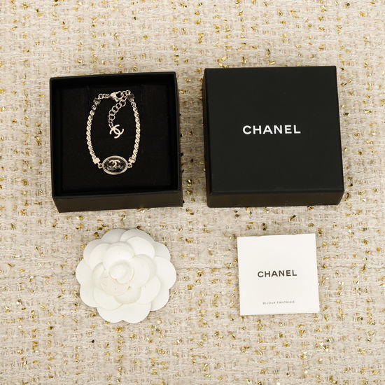 Chanel Obsidian Double Chain Bracelet