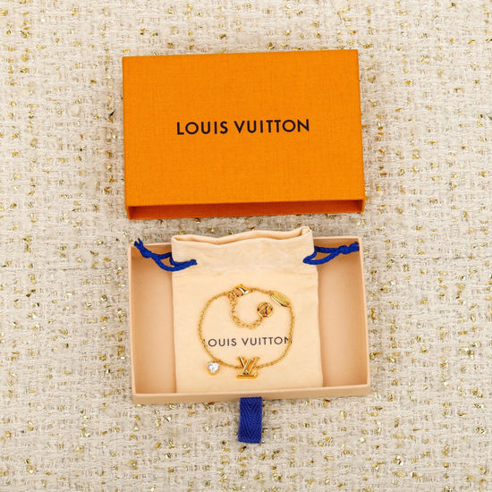 Louis Vuitton LV Heart Shaped Diamond Bracelet