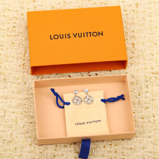 Louis Vuitton LV Floral Pattern Elegant Earrings