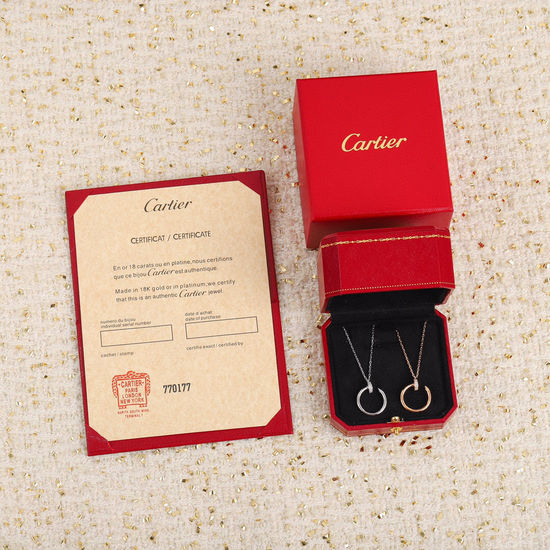 Cartier Premium Handcrafted Nail Design Necklace