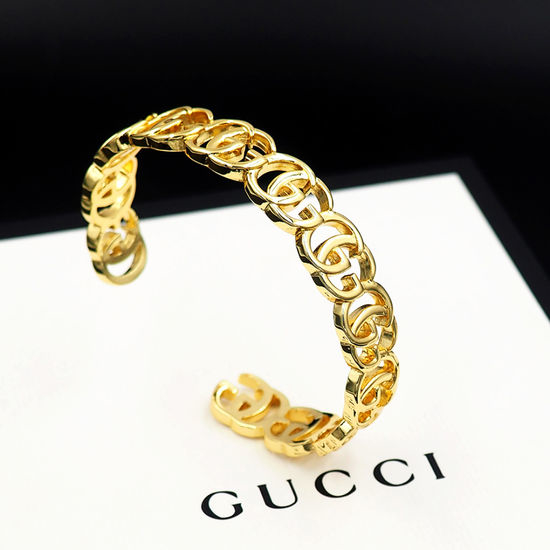 Louis Vuitton LV Double G Letter C-shaped Bracelet