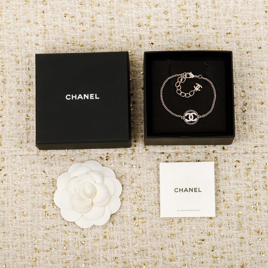 Chanel Hollow Circular Diamond Bracelet