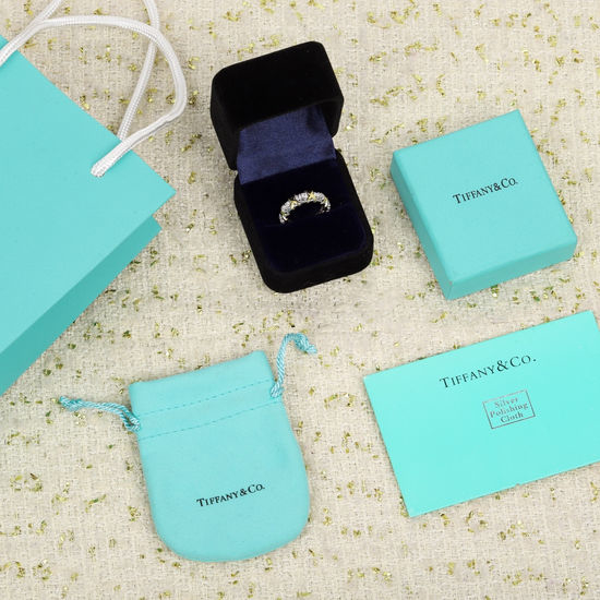 Fendi Diamond X-shaped Classic Ring