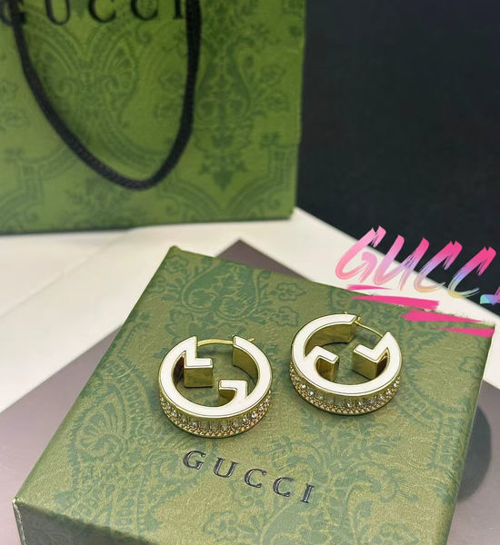 Gucci Shiny Exquisite Fashion Accessory Earrings