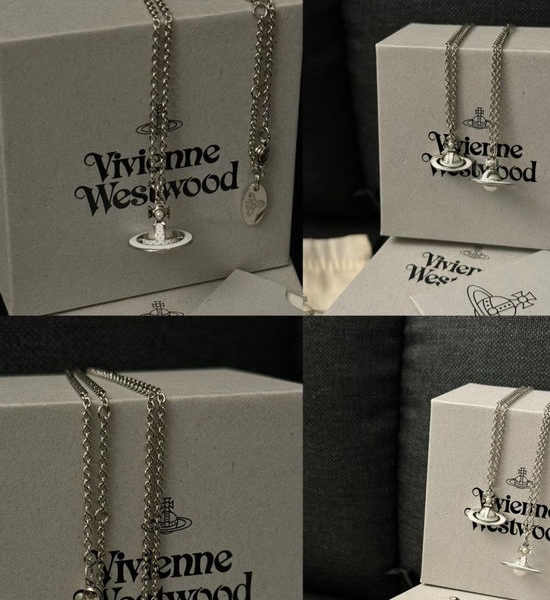 Vivienne Westhood Classic Crown Saturn Pendant Jewelry