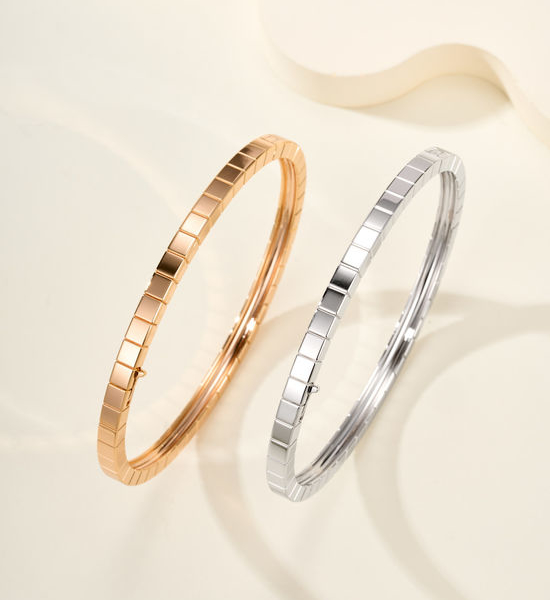 Chopard Simple Square Pattern Bangle