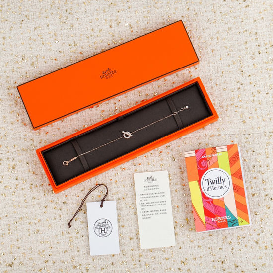 Hermes Polished Link Chain Bracelet