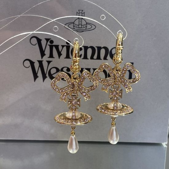 Vivienne Westhood Crystal Orb Pendant Necklace
