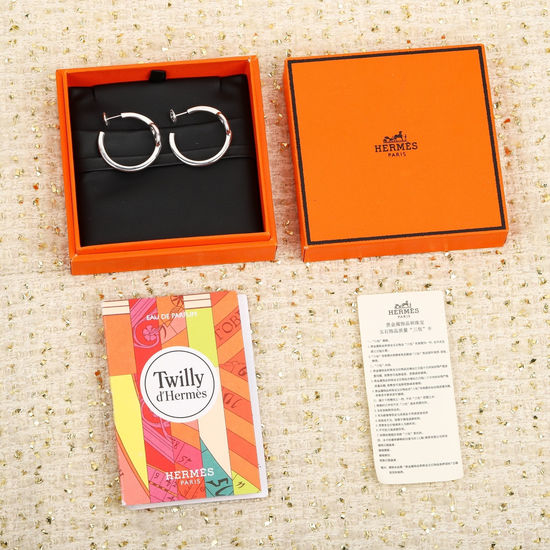 Hermes Classic Pig Nose Shape Earrings