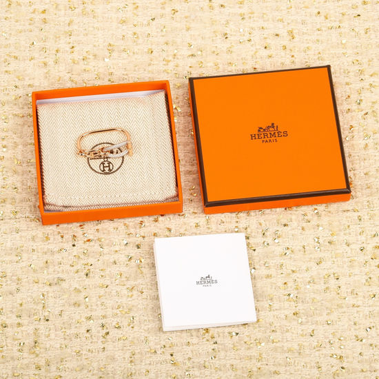 Hermes Double Band Classic Ring Fine Jewelry
