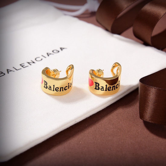 Balenciaga Minimalist Design Fashion Drop Earrings