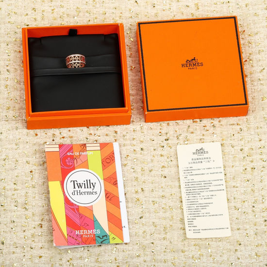 Hermes Sterling Silver Pig Nose Ring