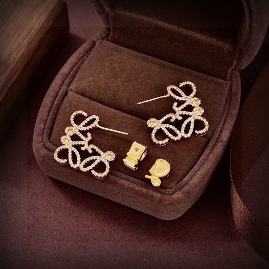 Loewe Classic Logo Engraved Jewelry Set