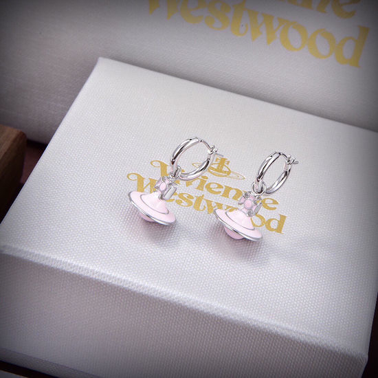 Vivienne Westhood Saturn Necklace Earrings Set
