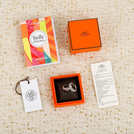 Hermes Diamond Encrusted Pig Nose Ring