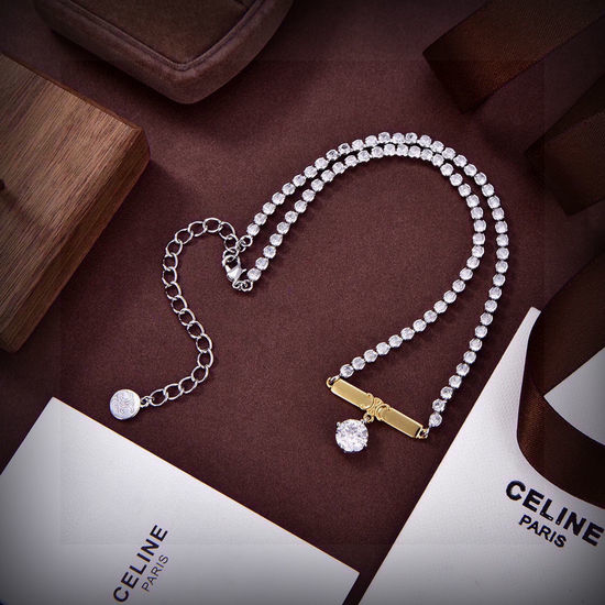 Celine Fashion Simple Necklace Unique Trendy Design