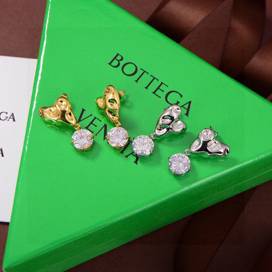 Bottega Veneta BV Unique Design Drop Earrings Charming Style