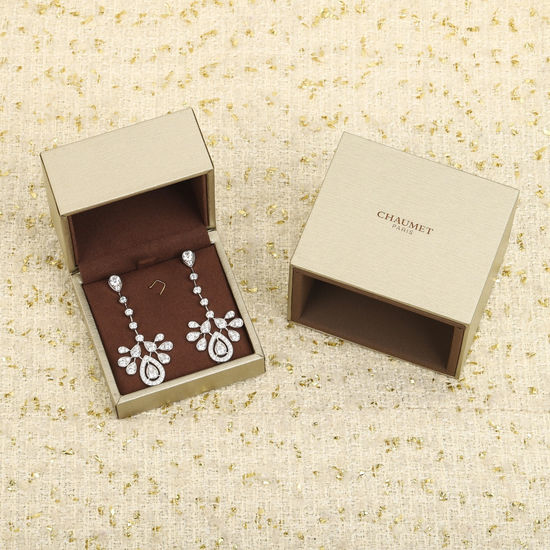 Cartier Elegant Graceful Stud Earrings