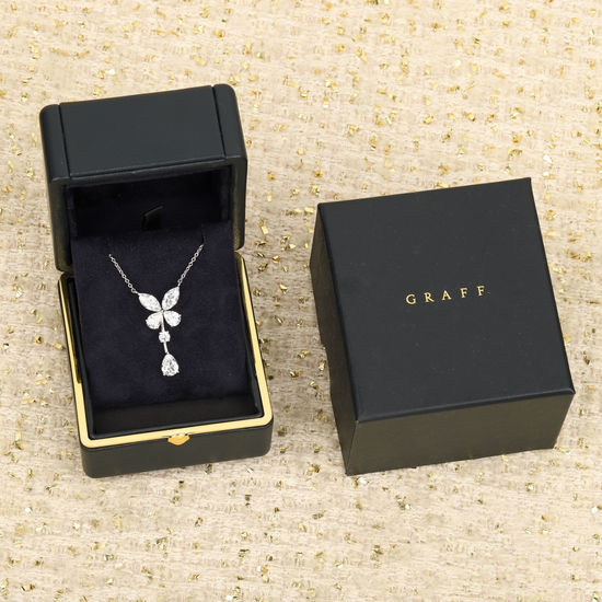 Polo Ralph Lauren Butterfly Design Diamond Necklace