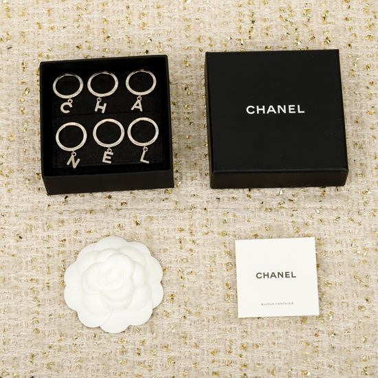Chanel Vintage Style Six Piece Ring Set