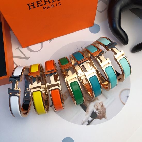 Hermes Enamel Craft Classic Versatile Bangle