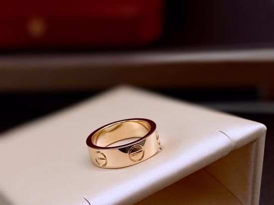 Cartier Classic Gold Ring Elegant Jewelry