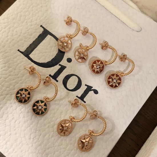Christian Dior CD Dior Rose des Vents Compass Pendant