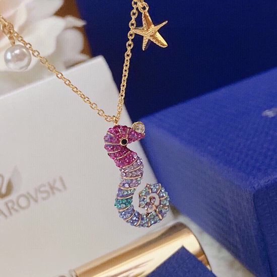 Swarovski Swarovski Adorable Seahorse Pendant Necklace