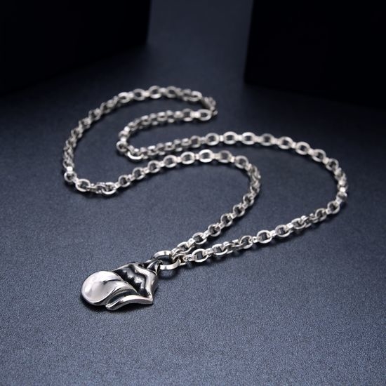 Chrome Hearts Stylish Tongue Pendant Necklace
