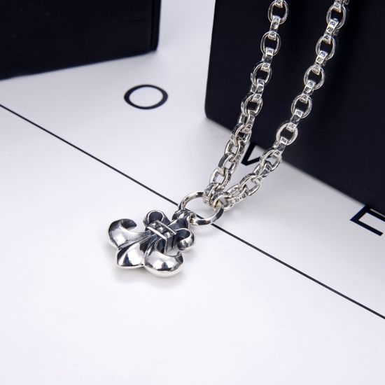 Chrome Hearts Anchor Pendant Necklace