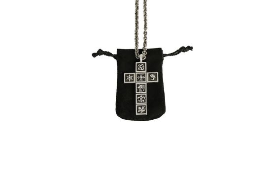 Chrome Hearts Cross Element Alphabet Chain Necklace