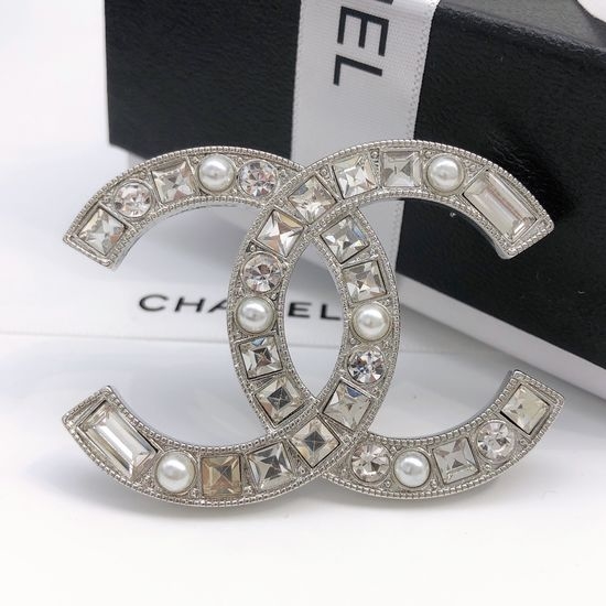 Chanel Square Diamond Classic Brooch