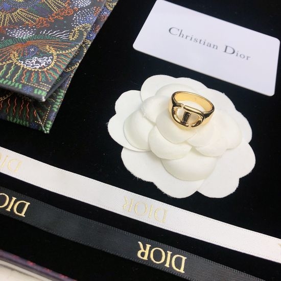 Christian Dior CD Trendy Fashion Ring Premium Material