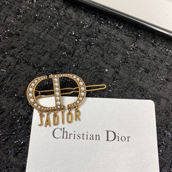 Christian Dior CD Premium Exquisite Elegant Hair Clip