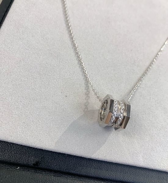 Cartier Screw Thread Classic Diamond Necklace