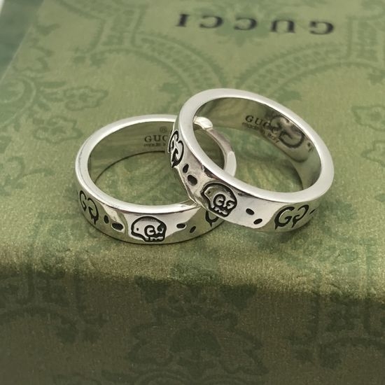 Gucci High Quality Engraved Fashion Ring