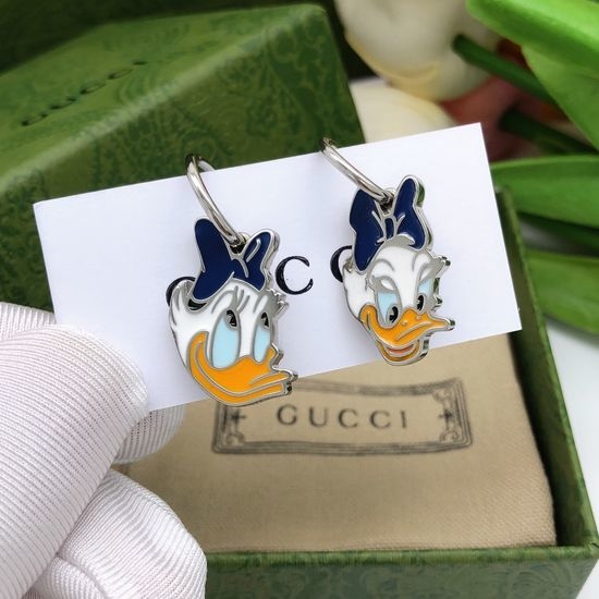 Gucci Cartoon Pattern Fashion Earrings Trendy Jewelry