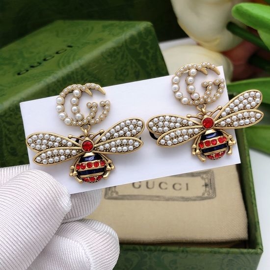 Gucci Bee Stud Earrings High Quality