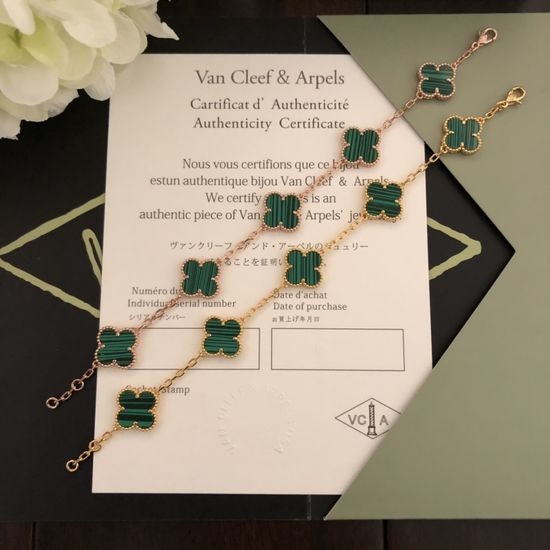 Van Cleef & Arpels VCA Classic Four-leaf Clover Chain Bracelet
