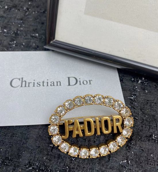 Christian Dior CD Exquisite Premium Brooch