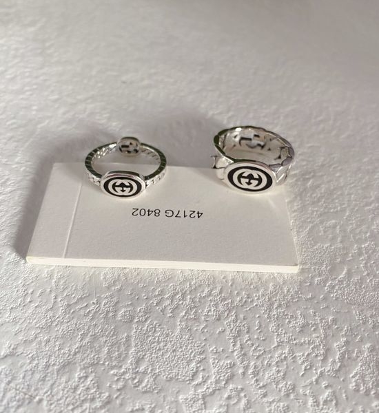 Gucci Classic Interlocking Couple Rings