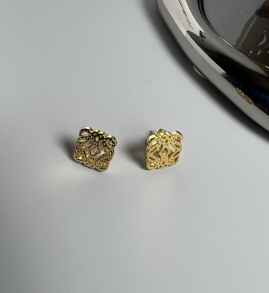 Loewe Classic Design Elegant Stud Earrings