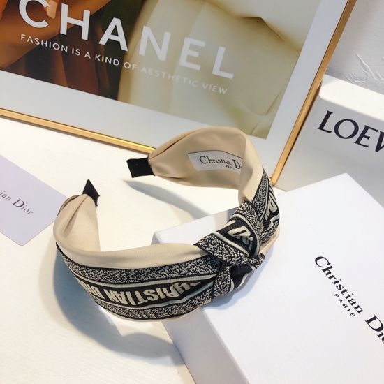 Christian Dior CD Classic Style All-match Fashion Hair Hoop