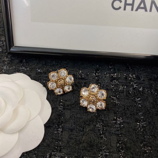 Gucci High Quality Trendy Stud Earrings