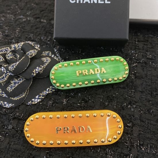 PRADA Delicate Elegant Handmade Hair Clips