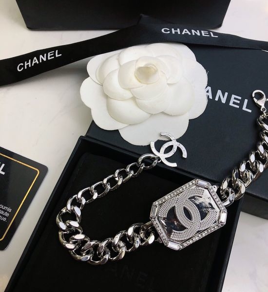 Chanel White Shell Classic Stud Earrings